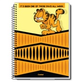 Caderno Universitário Credeal Capa Dura Garfield D 80 FL 1 UN