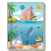 Caderno Quadriculado Credeal 1x1cm Capa Dura 40 Folhas 1 UN