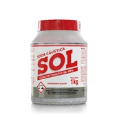 Soda Caustica Sol 1kg 1 UN