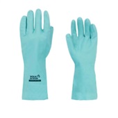 Luva Nitrilica Volk Forrada Verde P 1 UN