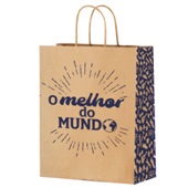 Sacola de Papel Festcolor G O Melhor do Mundo Mister 33x26x17cm 1 UN