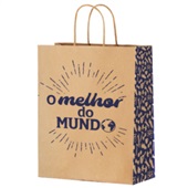 Sacola de Papel Festcolor M O Melhor do Mundo Mister 29x24x12cm 1 UN