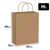 Sacola Kraft M Festcolor Lisa 29x24x12cm 1 UN