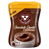 Chocolate Quente 3 Corações Cremoso Pote 180g 1 UN