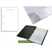 Envelope Plástico Ofício 240x325mm 2 Furos Espessura 0,15 1 UN ACP