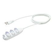 Extensão Elétrica Intelbras Tripolar 3 Tomadas Branco 3m 1 UN