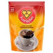 Café Solúvel 3 Corações 40g 1 UN