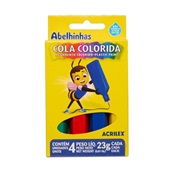 Cola Colorida 4 Cores 23g Cada 4 UN Acrilex