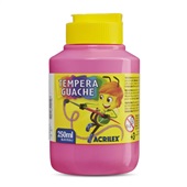 Tinta Guache Rosa 250ml 1 UN Acrilex