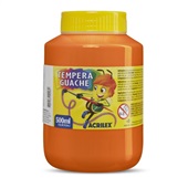Tinta Guache Laranja 500ml 1 UN Acrilex