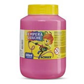 Tinta Guache Rosa 500ml 1 UN Acrilex