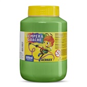 Tinta Guache Verde Folha 500ml 1 UN Acrilex