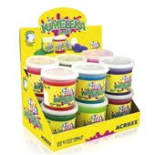 Kimeleka Slime Cores Sortidas 180g 1 UN Acrilex