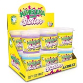 Kimeleka Slime Butter Cores Sortidas 130g 1 UN Acrilex