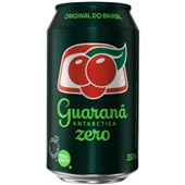 Refrigerante Guaraná Antarctica Zero Açúcar Lata 350ml 1 UN