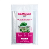 Saco Hermético Sanremo Fecho Duplo 1L PCT C/10 UN
