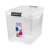 Caixa Organizadora Sanremo Flex Alta 36L Transparente 1 UN