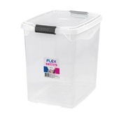 Caixa Organizadora Sanremo Flex Alta 14L Transparente 1 UN