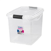 Caixa Organizadora Sanremo Flex Alta 11L Transparente 1 UN
