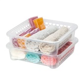 Cesta de Plastico Sanremo Empilhavel Moolti 3,3l 27X25,4X7,5cm 1 UN