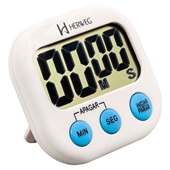 Timer Digital Herweg Quadrado Branco Ref 3309-21 1 UN
