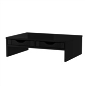 Suporte para Monitor Souza 2 Gavetas em MDF Preto 1 UN