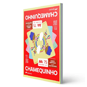 Papel Chamequinho Chamex A4 Sulfite Cores Sortidas 210x297mm 75g PTC 1
