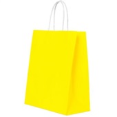 Sacola de Papel Festcolor 18x14,5x7cm Amarela PCT C/10 UN