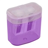 Apontador Duplo Leo e Leo Com Depósito Cores Sortidas 1 UN