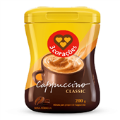 Cappuccino 3 Corações Classic 200g 1 UN