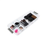 Caixa Organizadora Dello Multiuso com 6 Divisórias 2071H Cristal 1 UN