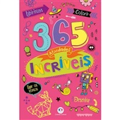 Livro Ciranda Cultural 365 Atividades Incríveis 288 Páginas 1 UN