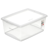 Caixa Organizadora Ordene 15L Cristal 41,2x29,5x18,6cm 1 UN