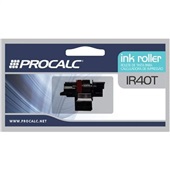 Rolete Entintador Procalc para Calculadoras Preto e Vermelho IR40T 1 U