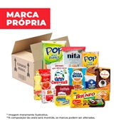 Cesta Básica Gimba Econômica 15 itens