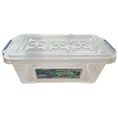 Caixa Organizadora São Bernardo Container 4,25L Cristal 27,5x17x13,5cm