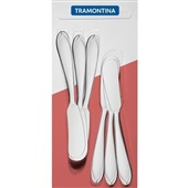 Conjunto de Espátula Tramontina para Manteiga Laguna CX C/6 UN