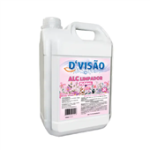 Álcool Perfumado Dvisão Limpador Multiuso 46% Floral 5L 1 UN