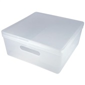 Caixa Organizadora Dello com Tampa Soul Cristal 8,9L 1 UN