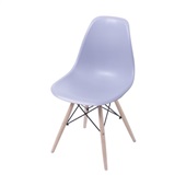 Cadeira OR Design Eames em Polipropileno Base Madeira Cinza 1 UN