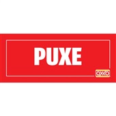 Adesivo Precificar Puxe 25x10cm 1 UN