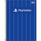 Caderno Universitário Tilibra Espiral Play Station Capa Dura Sortida 8