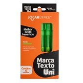 Pincel Marca Texto Jocar Verde CX C/12 UN