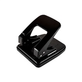 Perfurador Jocar de Metal Preto 2 Furos 30 FL 1 UN