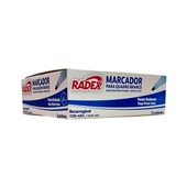 Pincel Quadro Branco Radex Recarregavel Traço 3.0mm Azul CX C/12 UN