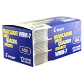 Pincel Quadro Branco Pilot WBM-7 Ponta Redonda 4,0mm Recarregável Azul