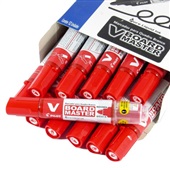 Pincel Quadro Branco Pilot Ponta Substituível Vermelho CX C/12 UN