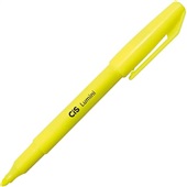 Pincel Marca Texto Cis Lumini Amarelo 1 UN