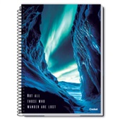 Caderno Universitário Credeal Capa Dura Flow C 80 FL 1 UN