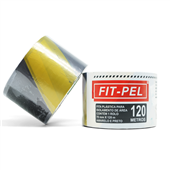 Fita para Demarcação de Área Fit Pel Polietileno 70x120 m Zebrada Pret